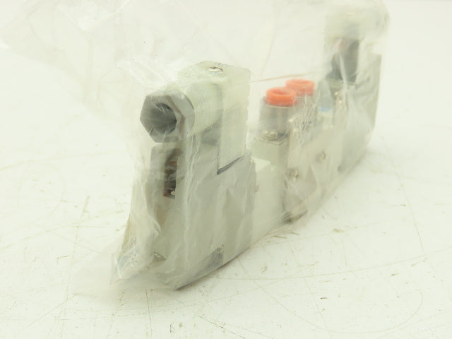 SMC SY5220-5DZ-N7T-F2 Pneumatic Dbl Solenoid Valve 5-Port 2-Pos 24VDC