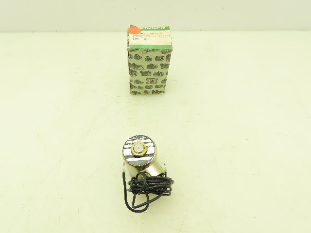Honeywell Skinner V5D62280 Solenoid Valve 2-Way NC 1000 PSI 120V Coil 1/8" NPT