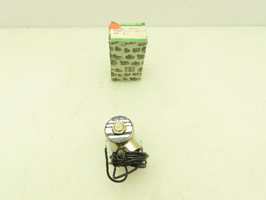 Honeywell Skinner V5D62280 Solenoid Valve 2-Way NC 1000 PSI 120V Coil 1/8" NPT