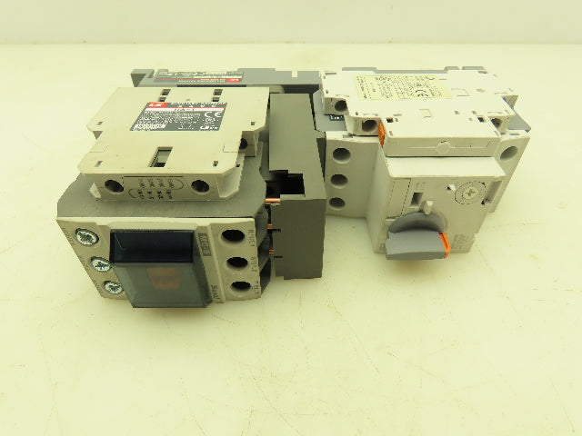 LS MMS-32H Motor Starter Contactor 1.6-2.5 Amp 3Ph MU-45 Rail Adaptor 24VDC