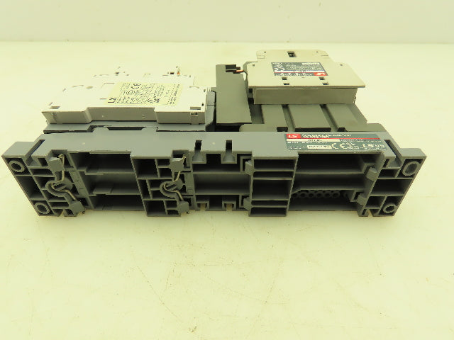 LS MMS-32H Motor Starter Contactor 1.6-2.5 Amp 3Ph MU-45 Rail Adaptor 24VDC