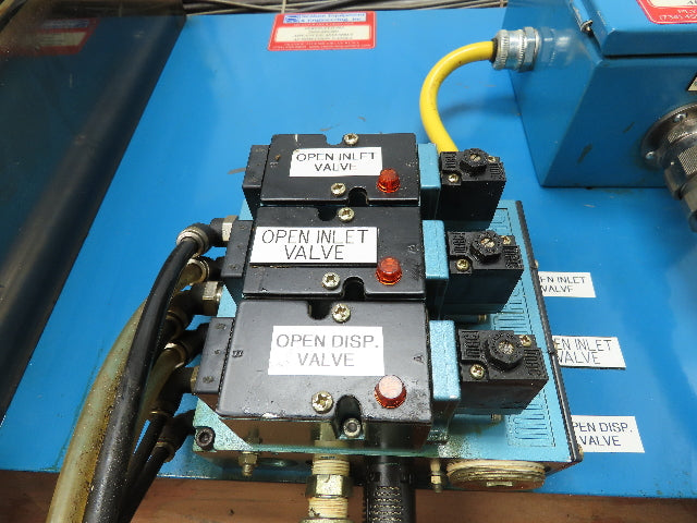 Nordson Servo-Flo 305 1-Part Shot Meter 1-110cc Dispensing System Servo Actuator