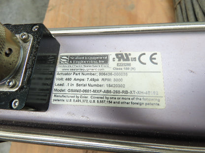 Nordson Servo-Flo 305 1-Part Shot Meter 1-110cc Dispensing System Servo Actuator