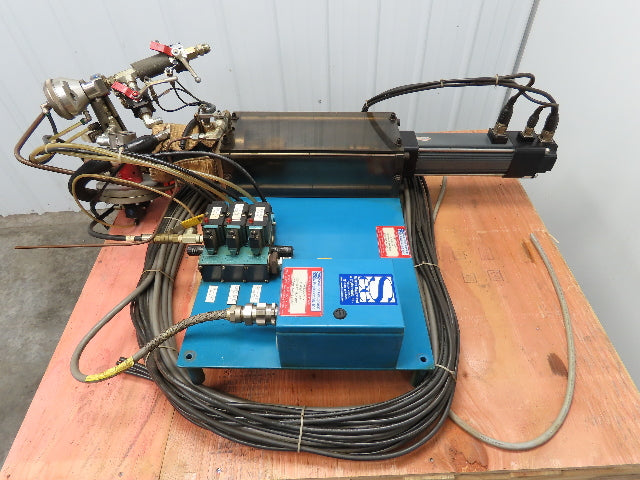 Nordson Servo-Flo 305 1-Part Shot Meter 1-110cc Dispensing System Servo Actuator
