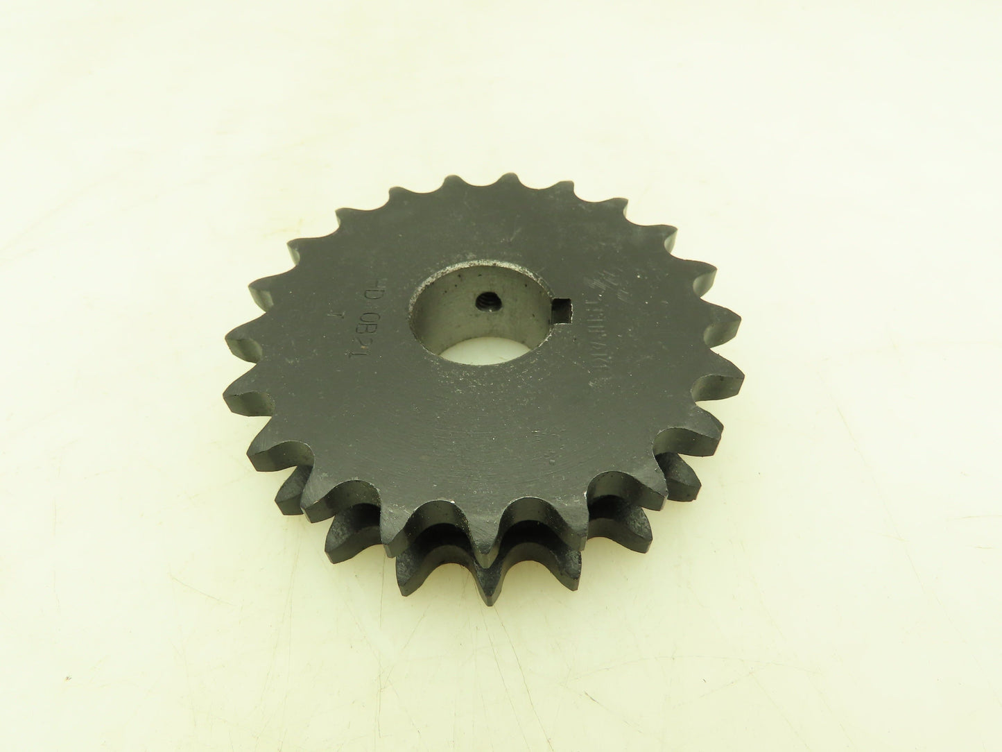 Tsubaki HD40B21 Double Strand #40 Roller Chain Sprocket 21T 1/2" Pitch 1" Bore