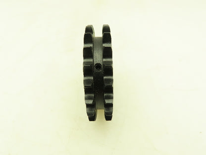 Tsubaki HD40B21 Double Strand #40 Roller Chain Sprocket 21T 1/2" Pitch 1" Bore