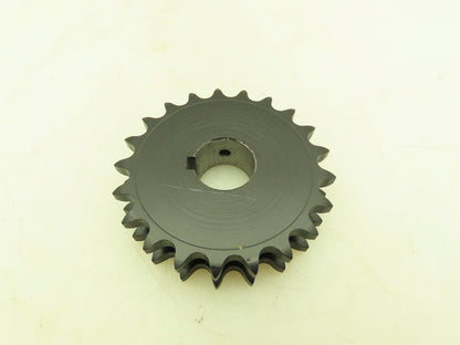 Tsubaki HD40B21 Double Strand #40 Roller Chain Sprocket 21T 1/2" Pitch 1" Bore