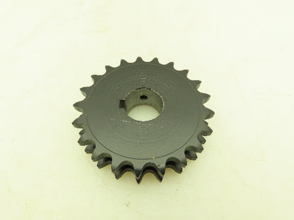 Tsubaki HD40B21 Double Strand #40 Roller Chain Sprocket 21T 1/2" Pitch 1" Bore