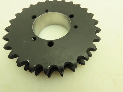 Tsubaki D50SDS26 Double Strand #50 Roller Chain Sprocket 26T 5/8" Pitch SDS QD