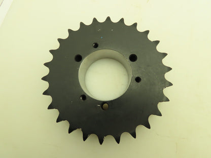 Tsubaki D50SDS26 Double Strand #50 Roller Chain Sprocket 26T 5/8" Pitch SDS QD