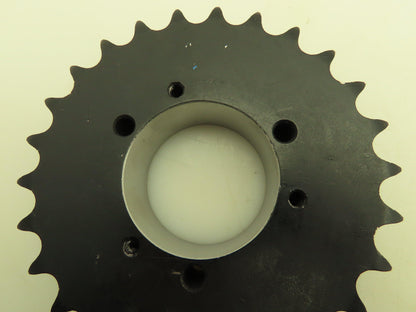 Tsubaki D50SDS26 Double Strand #50 Roller Chain Sprocket 26T 5/8" Pitch SDS QD