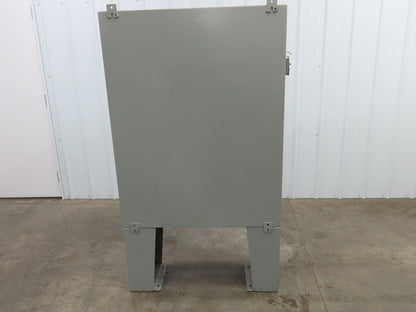 Wiegmann Freestanding Electrical Enclosure Control Panel Fusible Disc 48x38x12"