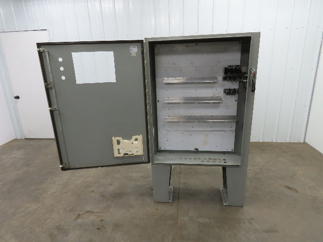 Wiegmann Freestanding Electrical Enclosure Control Panel Fusible Disc 48x38x12"