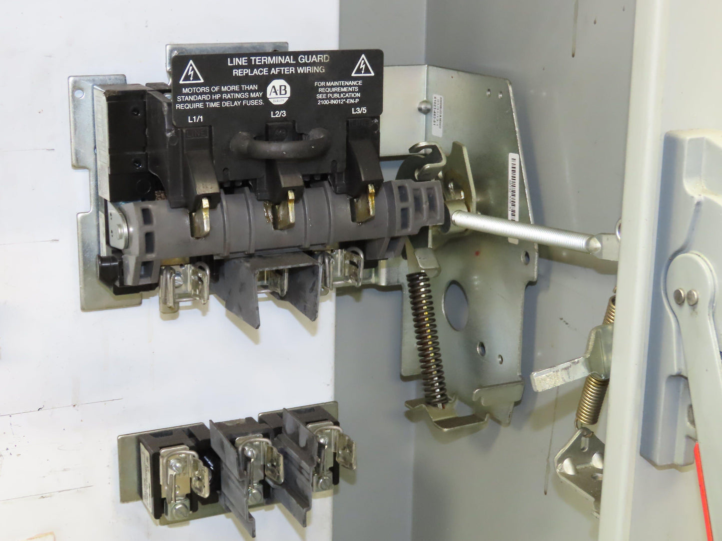 Wiegmann Freestanding Electrical Enclosure Control Panel Fusible Disc 48x38x12"