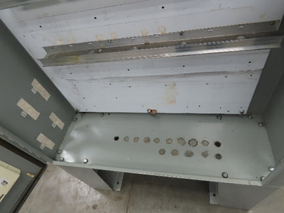 Wiegmann Freestanding Electrical Enclosure Control Panel Fusible Disc 48x38x12"