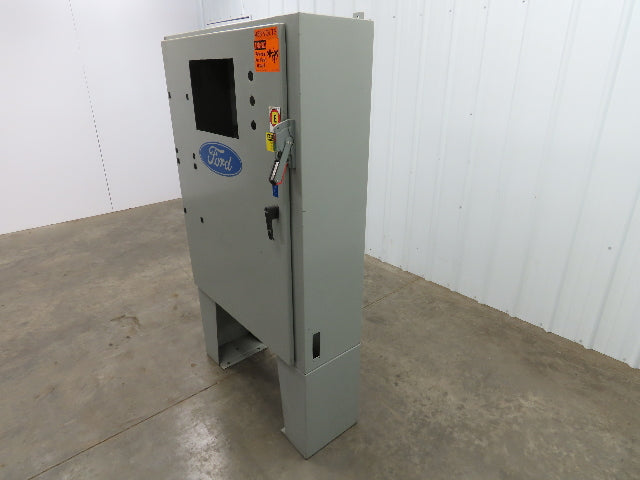 Wiegmann Freestanding Electrical Enclosure Control Panel Fusible Disc 48x38x12"