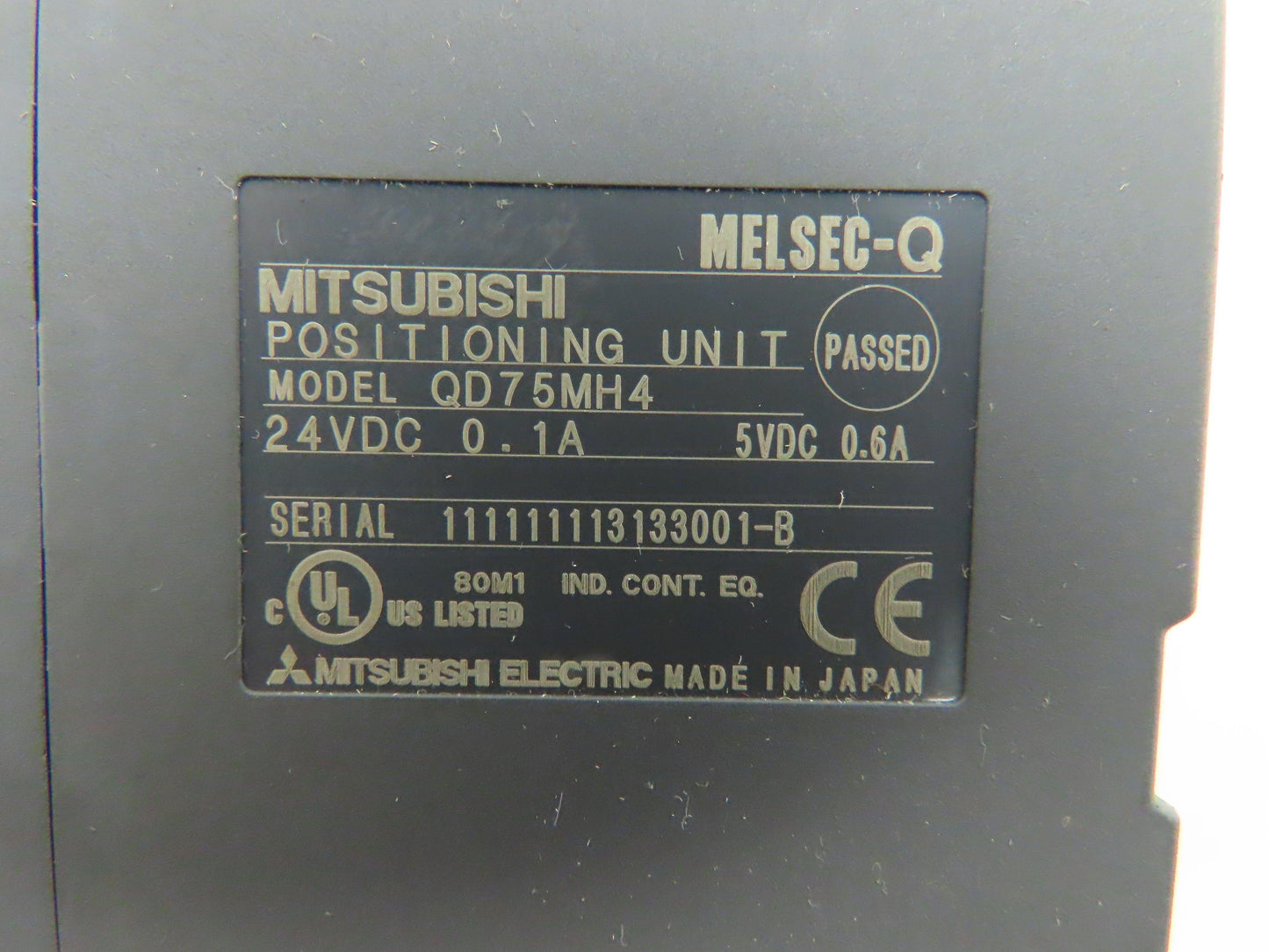Mitsubishi QD75MH4 Melsec-Q Positioning Unit 24VDC 0.1A