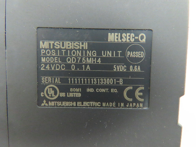 Mitsubishi QD75MH4 Melsec-Q Positioning Unit 24VDC 0.1A