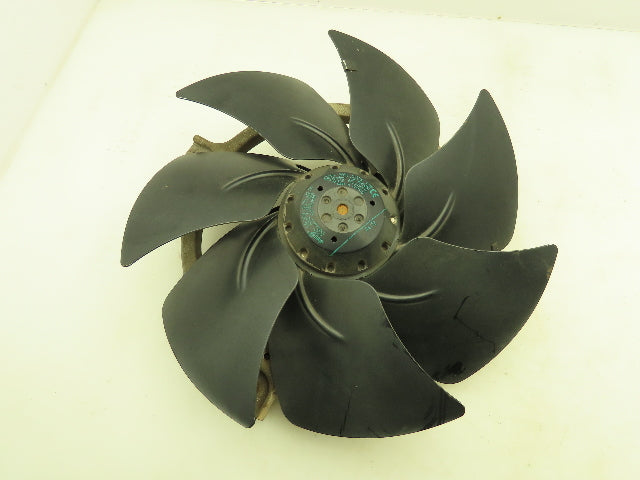 Ebm A4E300-AP26-09 AC Axial Cooling Fan Steel Blades 230V 1PH .45A 100W 300mm