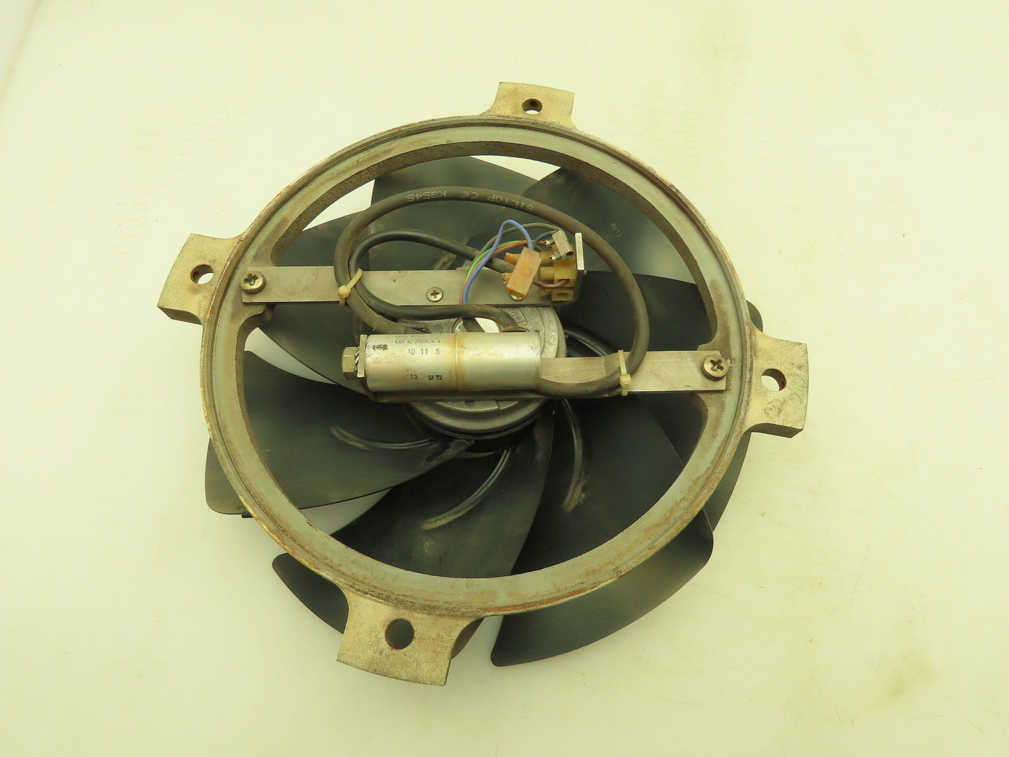 Ebm A4E300-AP26-09 AC Axial Cooling Fan Steel Blades 230V 1PH .45A 100W 300mm