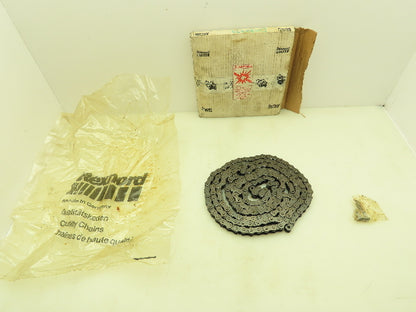 Rexnord 10B-1 Single Strand Steel #50 Riveted Roller Chain 5/8" Pitch 10'