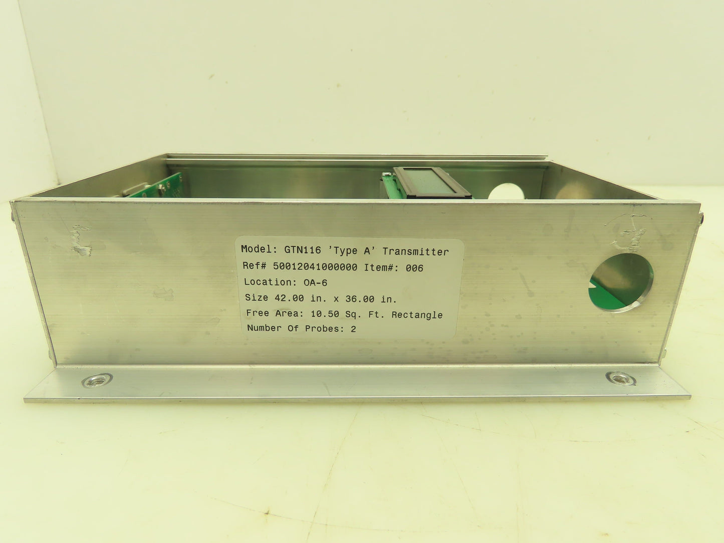 Ebtron GTN116-P Airflow Temperature Indicating Network Transmitter LCD Display