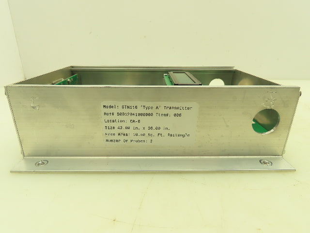 Ebtron GTN116-P Airflow Temperature Indicating Network Transmitter LCD Display