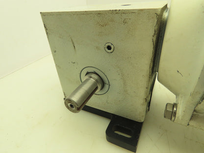 Hub City 0220-76836 Gearmotor Speed Reducer 10:1 Right Angle 172 RPM 1/2Hp 3Ph