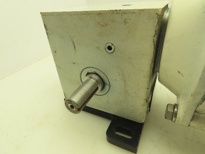 Hub City 0220-76836 Gearmotor Speed Reducer 10:1 Right Angle 172 RPM 1/2Hp 3Ph