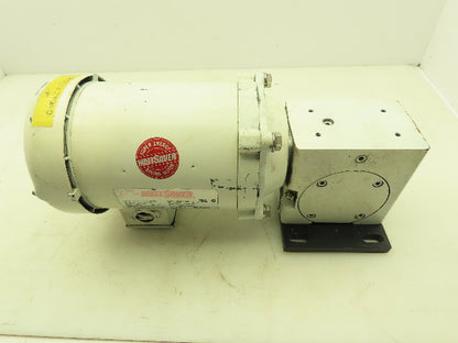 Hub City 0220-76836 Gearmotor Speed Reducer 10:1 Right Angle 172 RPM 1/2Hp 3Ph