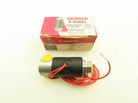 Honeywell Skinner B5DA1150 B-Series Solenoid Valve 3-Way NO 120V 150 PSI 1/8"NPT