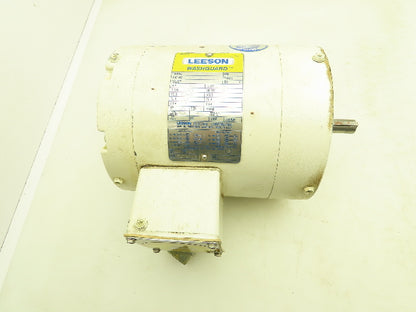 Leeson C6T17VC4E Washguard Electric Motor 1/2Hp 1725 RPM 3PH 230/460V C56C