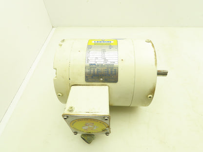 Leeson C6T17VC4E Washguard Electric Motor 1/2Hp 1725 RPM 3PH 230/460V C56C