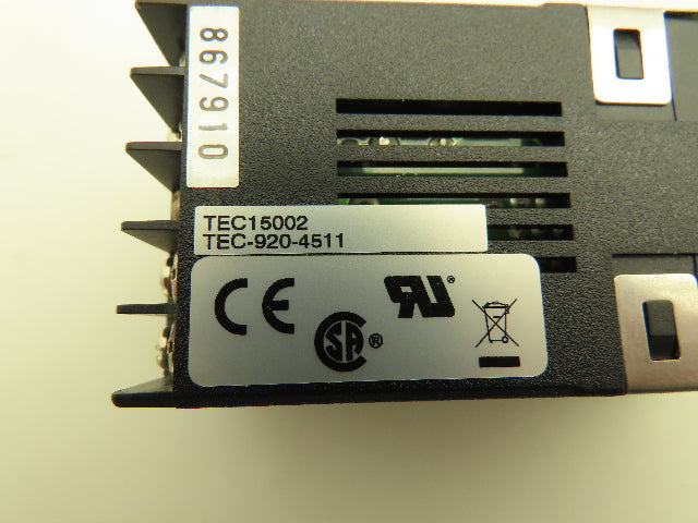 Tempco TEC15002 Temperature Control Module 90-250V AC TEC-920-4511