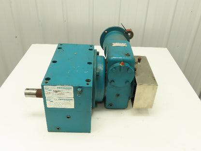 Crane Ferguson Para-Dex P-500 Parallel Shaft Index Drive w/ 40:1 Reducer C-Face