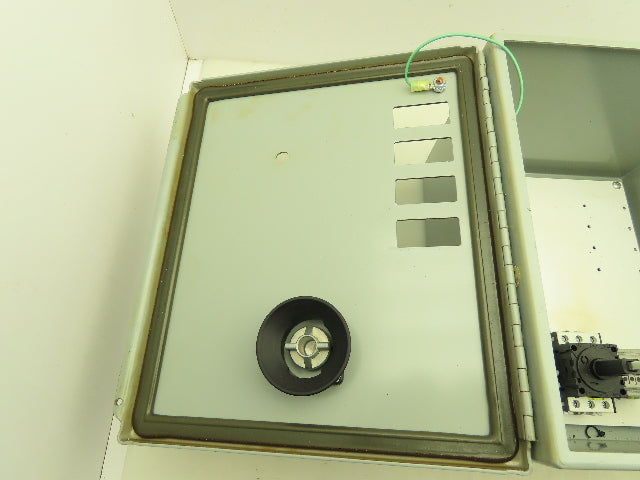 Hammond 1414PHK8 Electrical Enclosures 12x10x8" 25A Disconnect Backplate