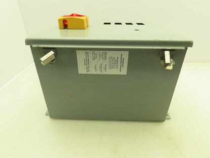 Hammond 1414PHK8 Electrical Enclosures 12x10x8" 25A Disconnect Backplate