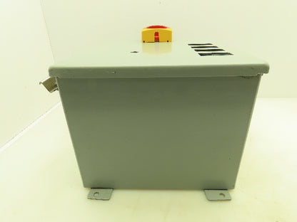 Hammond 1414PHK8 Electrical Enclosures 12x10x8" 25A Disconnect Backplate