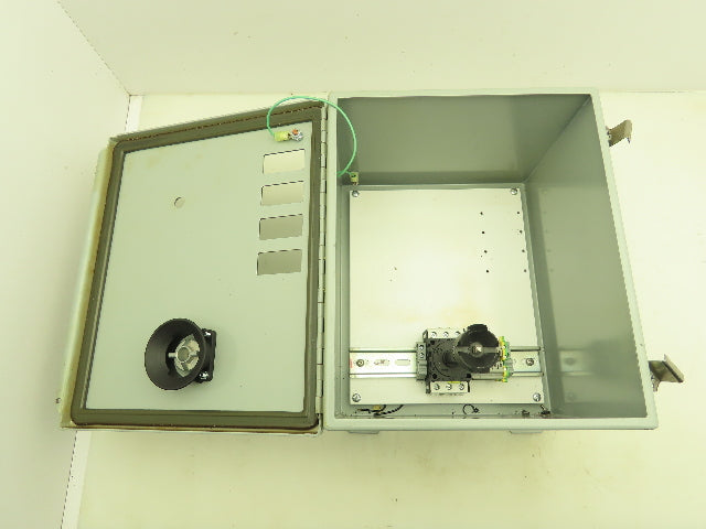 Hammond 1414PHK8 Electrical Enclosures 12x10x8" 25A Disconnect Backplate