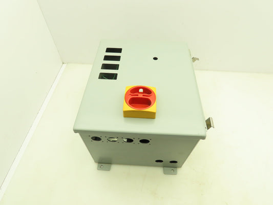 Hammond 1414PHK8 Electrical Enclosures 12x10x8" 25A Disconnect Backplate