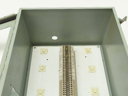 Hoffman A14128CH Electrical Enclosure 14x12x8" Terminal Block 9.5x5.5" Cutout