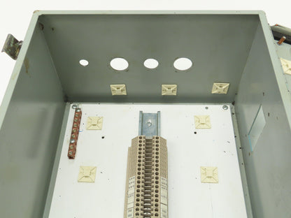 Hoffman A14128CH Electrical Enclosure 14x12x8" Terminal Block 9.5x5.5" Cutout