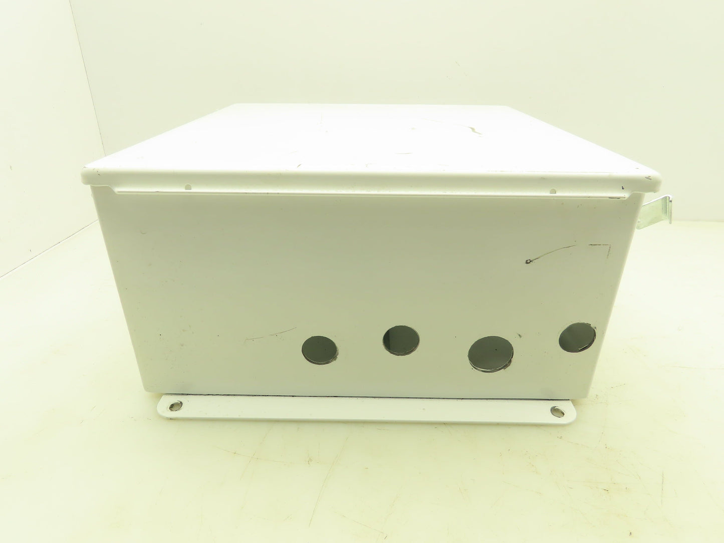 Hoffman A1212CH Electrical Enclosure 12x12x6" Backplate Terminal Blocks