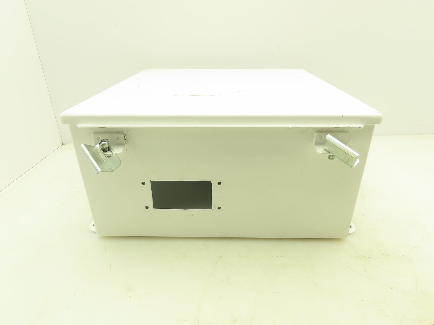 Hoffman A1212CH Electrical Enclosure 12x12x6" Backplate Terminal Blocks