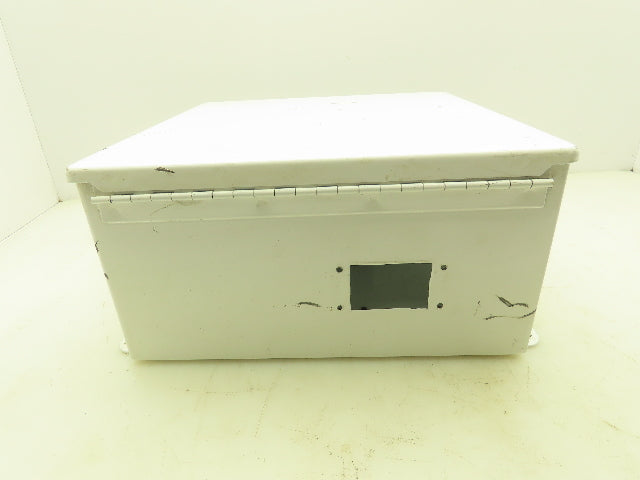 Hoffman A1212CH Electrical Enclosure 12x12x6" Backplate Terminal Blocks