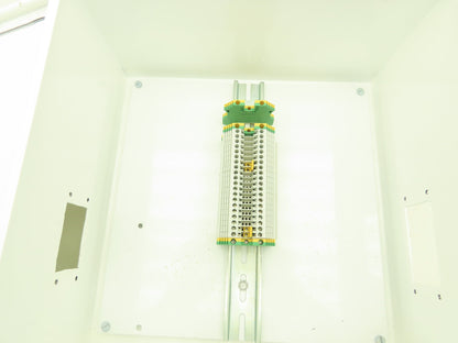 Hoffman A1212CH Electrical Enclosure 12x12x6" Backplate Terminal Blocks