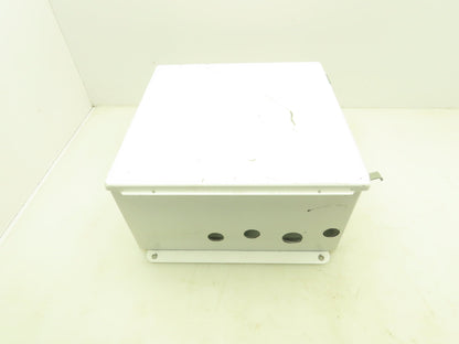 Hoffman A1212CH Electrical Enclosure 12x12x6" Backplate Terminal Blocks