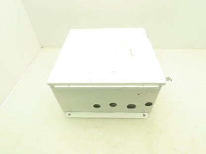 Hoffman A1212CH Electrical Enclosure 12x12x6" Backplate Terminal Blocks