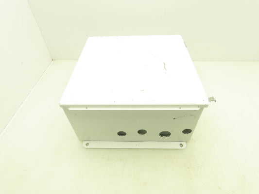 Hoffman A1212CH Electrical Enclosure 12x12x6" Backplate Terminal Blocks