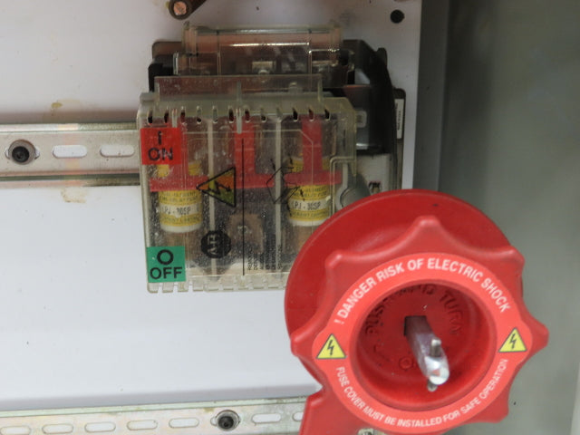 Hoffman Electrical Enclosure 20x16x8" Wall Mount Backplate JIC Disconnect